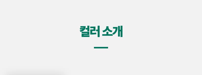 컬러 소개