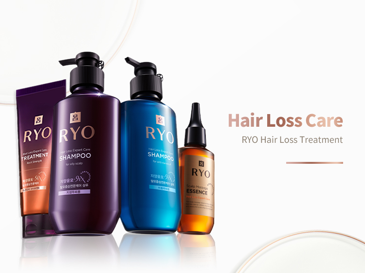 List of Ryo’s hair loss care products